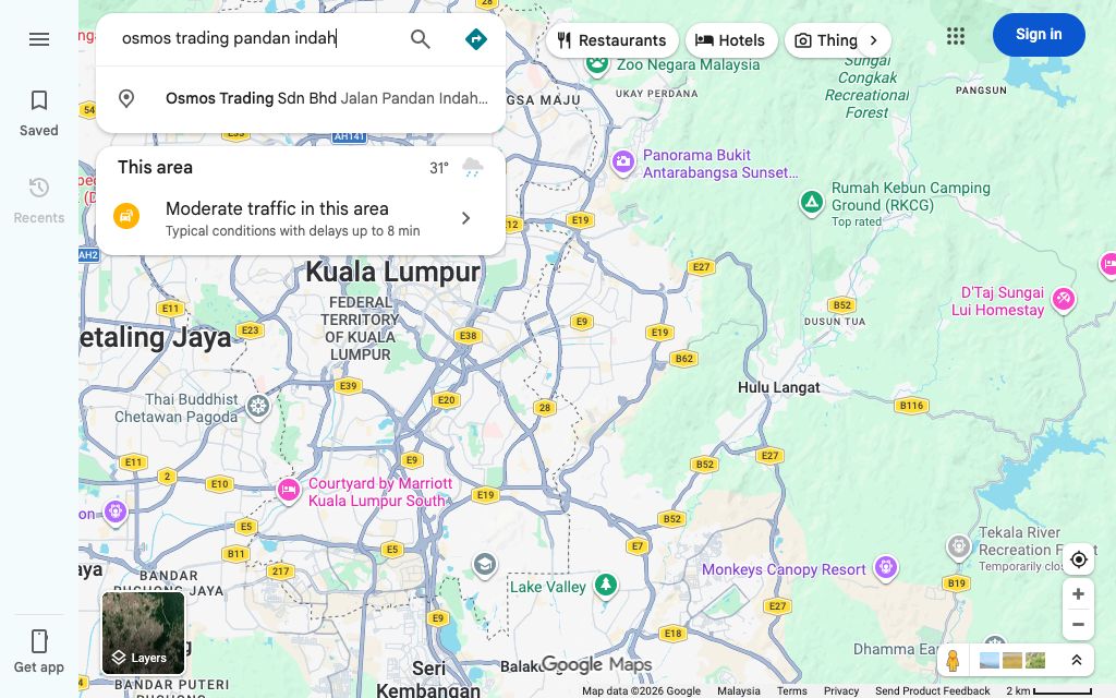 Step 1: search your shop name on Google Maps